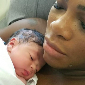Serena Williams shares first baby photos and video. Find out the baby's name! - BabyNames.com Celebrity Baby Blog