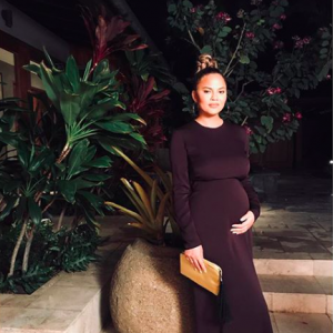 Chrissy Teigen shares some of the baby name options she and John Legend are considering. She's not impressed. - BabyNames.com Celebrity Baby Blog