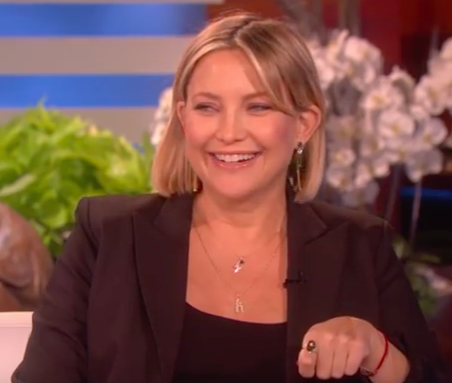 Kate Hudson talks about potential baby names for her third child, a girl. Watch her Ellen DeGeneres interview. - BabyNames.com Celebrity Baby Blog