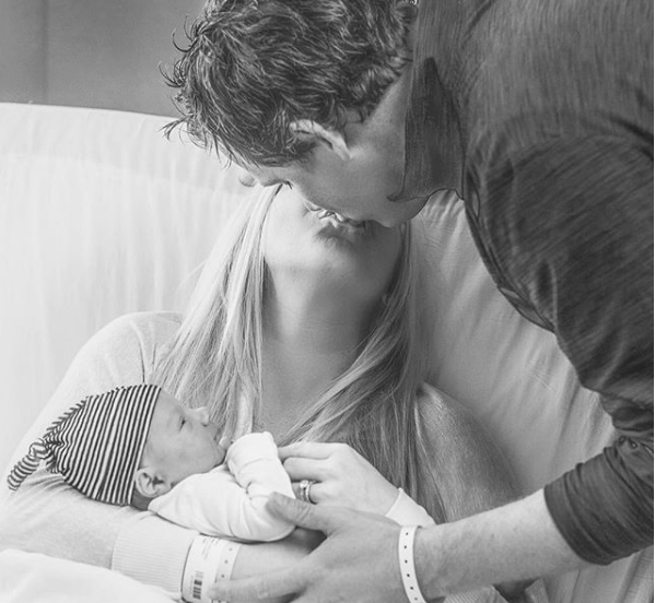 The Bachelor alum Bob Guiney and his wife Jessica Canyon recently welcomed a baby boy. See their adorable first family photo. - BabyNames.com Celebrity Baby Blog