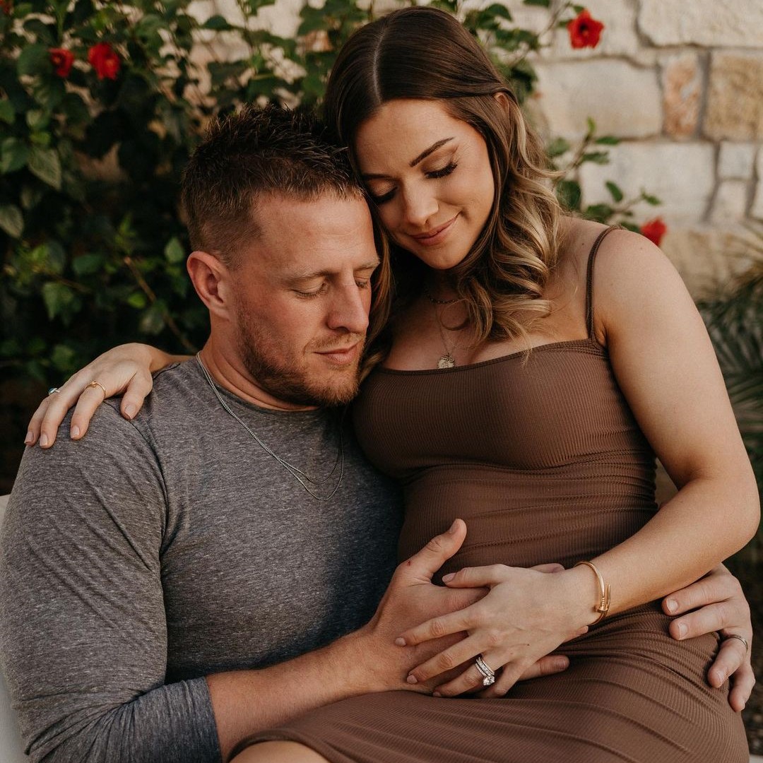 Houston Texans Icon J.J. Watt, Wife Kealia Ohai Welcome First