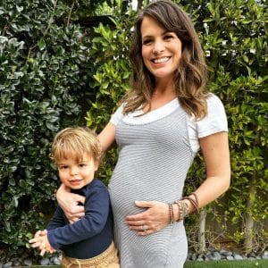 melissa claire egan with son