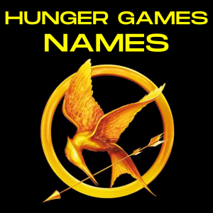 Hunger Games Names with Mockingjay Medallion