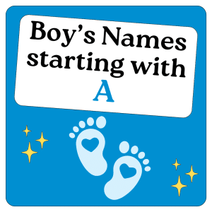 Boy's Names Starting with A