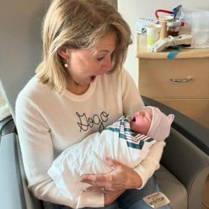Katie Couric with grandson