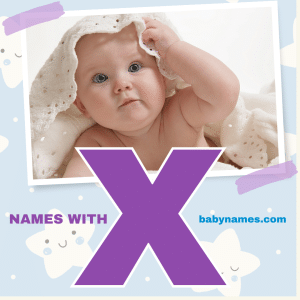 Names containing the letter X