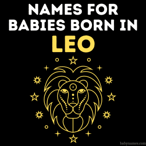 Names for Babies born in LEO