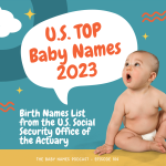 US Top Baby Names 2023 - according to the social security office