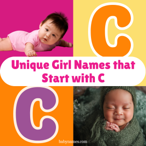 Unique girl Names that Start with C