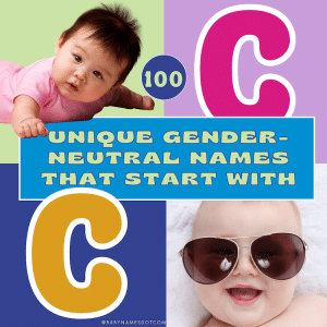 Unique Gender Neutral Names that Start with C