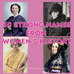 50 Strong Names from Women's History