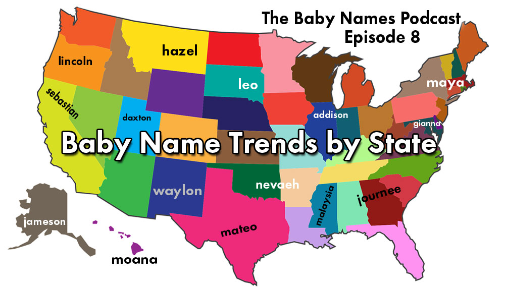 Baby Names Trends by U.S. State