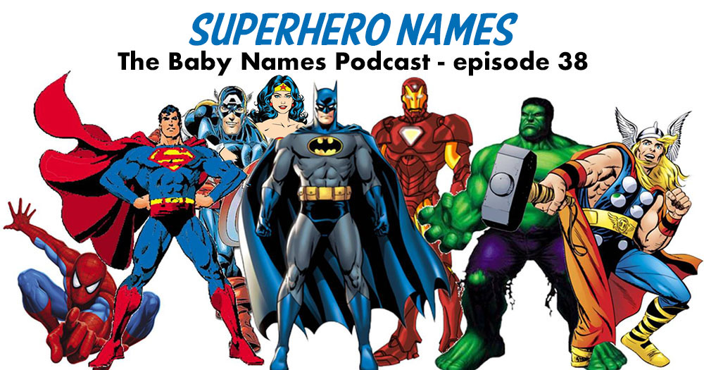 Cartoons of Superheroes including Batman, Thor, Spiderman, Superman, and Wonder Woman