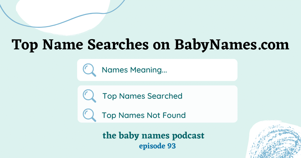 Top Name Searches on BabyNames.com