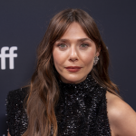 Elizabeth Olsen headshot at an event.