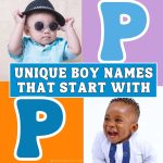 Unique Boy Names that start with P